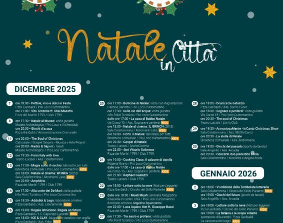 Acquaviva si prepara al Natale