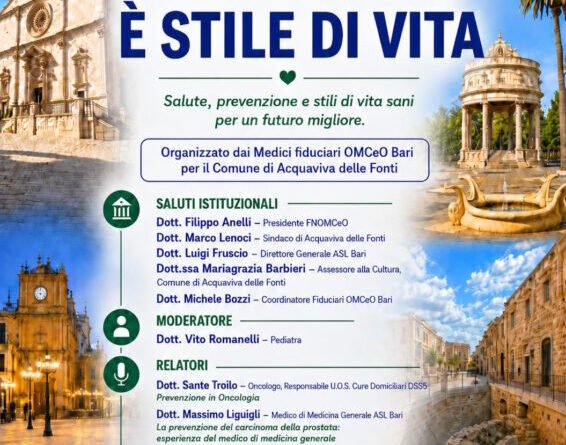 Incontro su “Prevenzione è stile di vita”