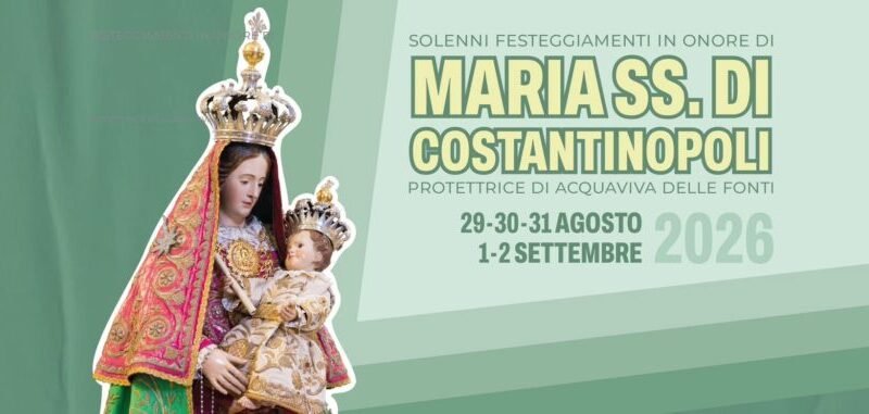 Festeggiamenti in onore Maria SS. di Costantinopoli