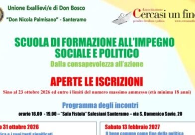Scuola di formazione all’impegno sociale e politico